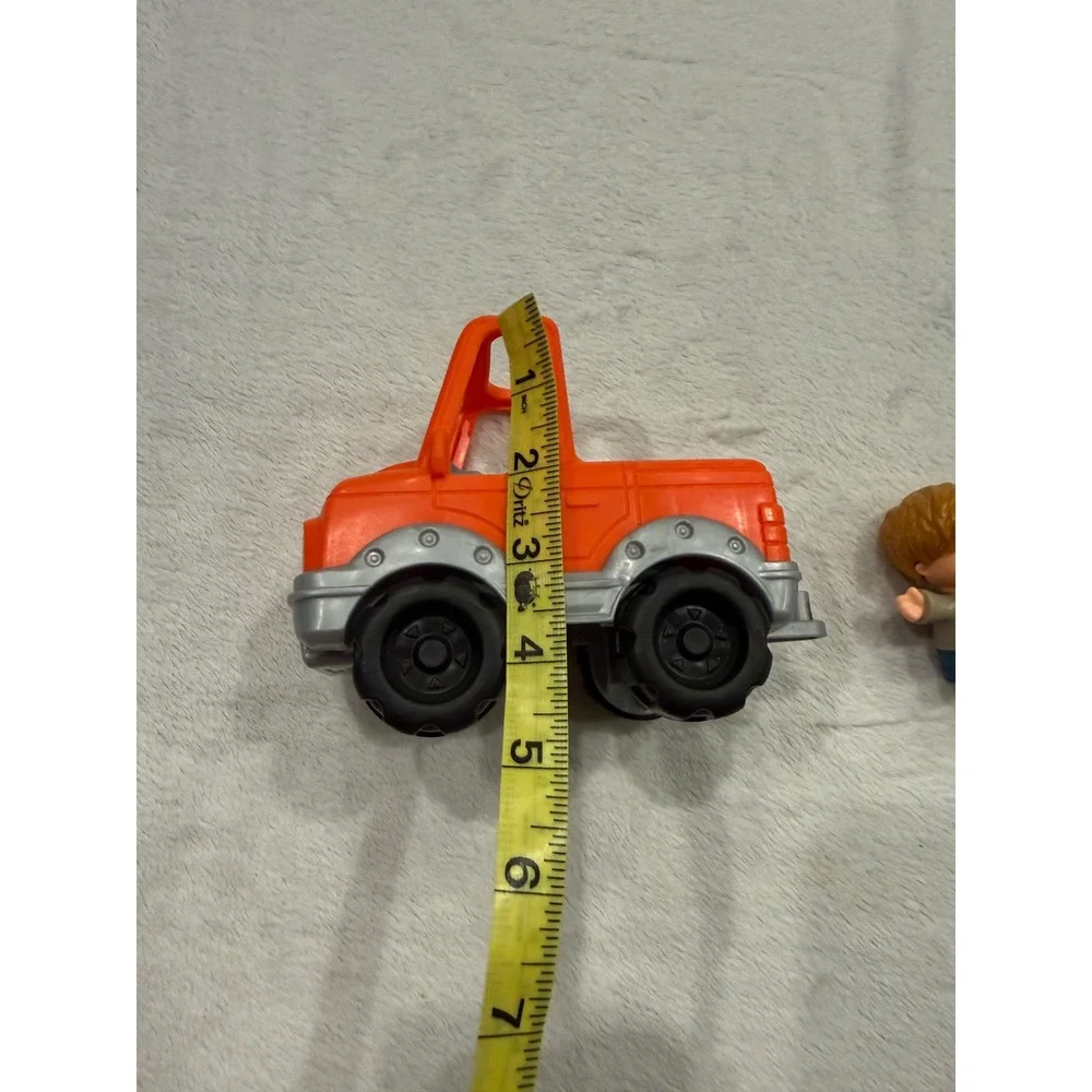 Fisher‎ Price Little People Orange Pickup Truck and Boy Figure GGT36 FGY05 2017